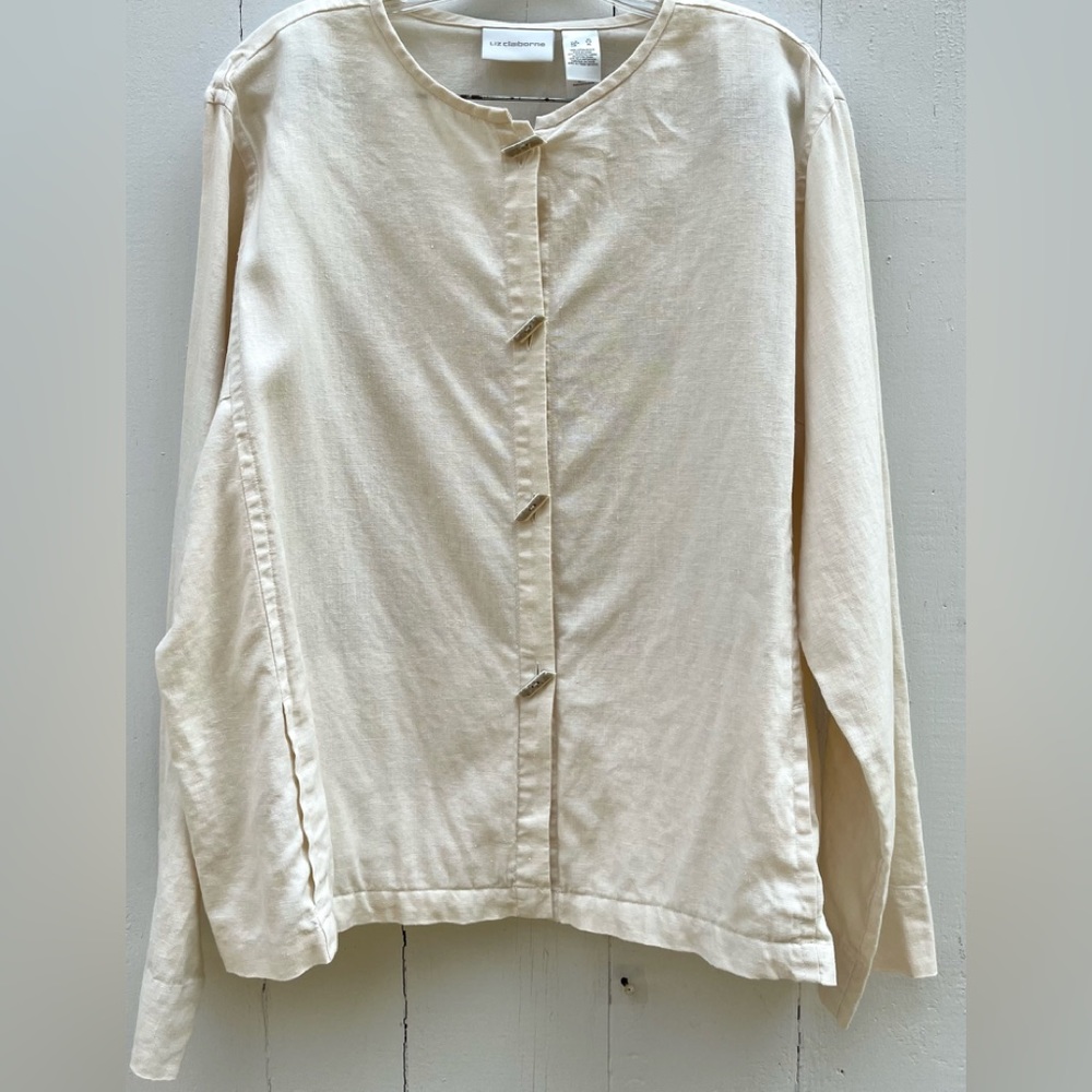 Liz Claiborne linen jacket
